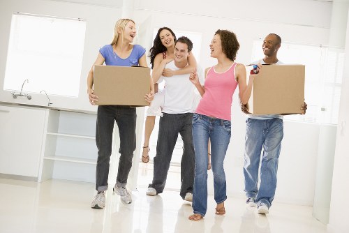 Careful furniture transport during a Bromley home removal