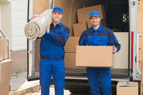 Local moving team helping with a Bromley house move