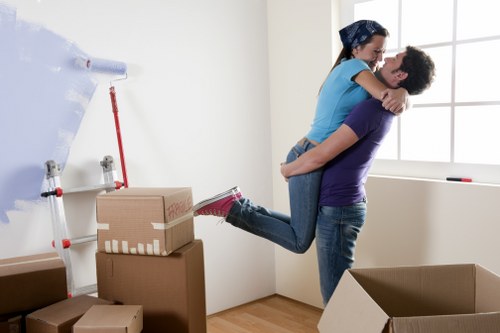 Local Bromley man and van team handling boxes and household items