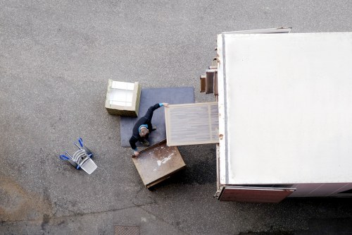 Local movers navigating residential streets in Bromley