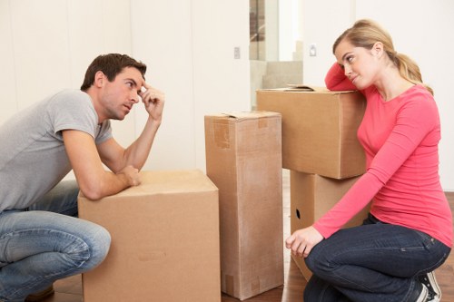 Packed boxes and moving help for a Bromley relocation