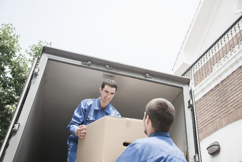 Commercial removal van support for Bromley office and shop moves