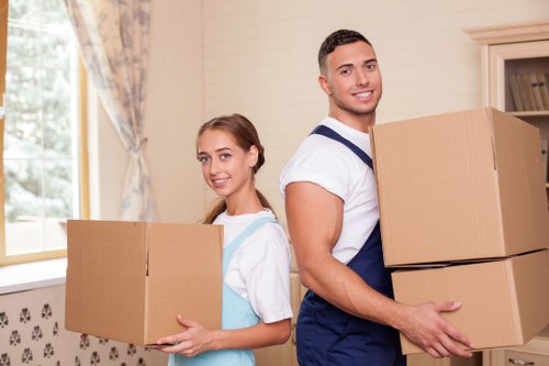 Example small move service in a Bromley residential area
